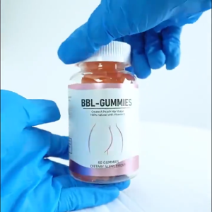 BBL Gummies 60 gummies dietary supplement shaping smooth and beautiful buttocks firming lines enhancing buttocks creating peach shaped buttocks 100% natural
