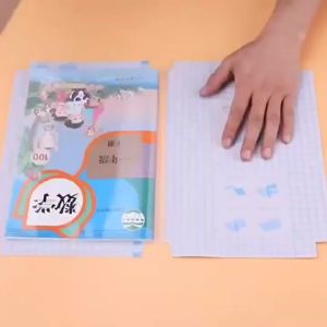 Sampul Buku Stiker Pola Berlian Film Pelindung Buku Tekstil 10 Lembar Buram Tahan Air Dengan Perekat Untuk Alat Tulis Sekolah Dasar Sd Awet