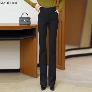 กางเกงขายาวทรงหลวมเอวสูงสำหรับผู้หญิง ทรงเข้ารูป ทรงหลวม ทรงเข้ารูป กางเกงขายาวทรงหลวม กางเกงขายาวทรงเข้ารูป ทรงเข้ารูป