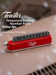 WANVI | Retro Temporary Car Parking Number Sign