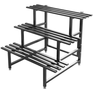 ชั้นวางดอกไม้ 100/120cm สเตนเลสเคลือบเหล็กคาร์บอน 3/4 ชั้น กันน้ํา กันฝน ชั้นวางต้นไม้ มีหลายขนาดให้เลือก ชั้นวางกระถางต้นไม้ ชั้นวางต้นไม้กลางแจ้ง ชั้นวางต้นไม้นอกบ้าน ขาตั้งกระถางต้นไม้ ดอกไม้ ชั้นวางสวนดอกไม้หน้าระเบียงหลายชั้น