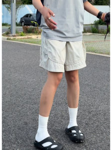 Quần Short Thể Thao Nam Phong Cách Mỹ Cổ Điển Mùa Hè Cleanfit Quần Ống Đứng Nhanh Khô Khi Đi Xe Đạp Ngoài Trời Quần Ống Rộng