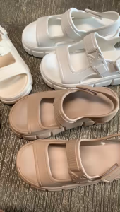 Sandal Tali Wanita Terbaru/Sendal Selop Asfer 168/Sendal Wedges Eva Kekinian