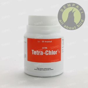 SEMPATI Vita Tetra Chlor Vitamin Untuk Ayam 50 Tablet Tetrachlor - Antibiotik Vitamin Multivitamin Mineral Unggas Ayam Burung Tetra Chlor Botol TRCHL