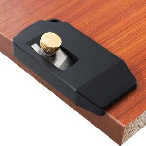 Woodworking Hand Planer Knife Aluminum Alloy Edge Trimmer Wood Edge Banding Machine Manual Tail Trimming with Blades