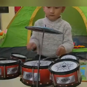 Learning Drum Set Band Rock Set Percussion Instrument Toy Beginner Kids Drum Set for Ages 1 2 3 And 4 Years Old