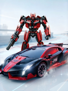 LIVING STONES | Gesture Sensing Transforming Remote Control Toy Car Robot Rechargeable