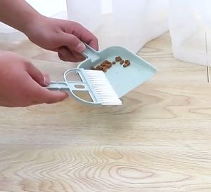 Bộ Chổi Và Ki Đồ Hốt Rác Mini Siêu Nhỏ Để Vệ Sinh Vật Dụng Tiện Lợi Đa Năng