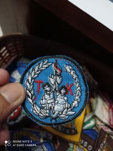 BED OSIS TK SD SMP SMA BENDERA BORDIR tebal dan RAPIH