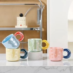 MUG PASTEL MENGKILAP GEMERLAP // BAHAN TEBAL // TAHAN PANAS // INCLUDE BOX