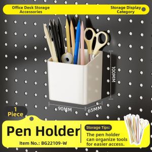 WEINIMEI | Magnetic Desk Organizer Hooks For Perforated Panel