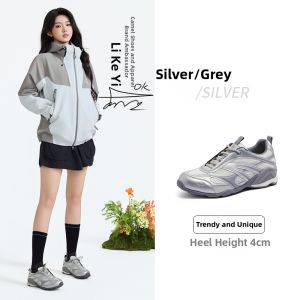 CAMEL | Autumn New Thick Sole Height Increasing Womens Sneakers