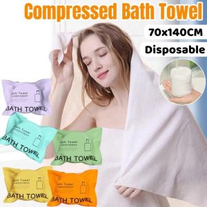 70x140CM Compressed Bath Towel Large Disposable Bath Towel Thickened Portable Travel Essential Towel