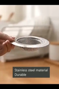 AURORA Saringan Wastafel Bulat Anti Karat Stainless Steel /KITCHEN SINK AVUR PENYARING WASTAFEL OVAL