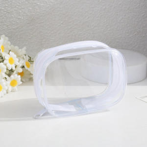 1/2PCS PVC โปร่งใสมินิกระเป๋า Mystery พวงกุญแจตุ๊กตาน่ารักหูฟัง Charger