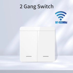 Tuya Smart WiFi Switch For Lighting RF 433MHz Wireless Switch Smart Life APP Voice Control Work With  Alice Alexa Google