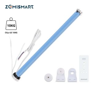 Zemismart WiFi Rèm Điện Động Cơ 2N Cho Ống 38Mm Cửa Chớp Thông Minh Tương Thích Với Ứng Dụng Tuya Alexa Google Home Điều Khiển Bằng Giọng Nói