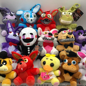 Bandai | 2026 New Five Night At Freddy Fnaf Cute Plush Toys Game Doll Bonnie Bear Foxy Cartoon Stuffed Doll Freddy Toys For Children Gift