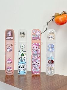 Cartoon TPU Soft Shell Relx6 Gen pro Anti-Fall Protection Case Frosted Full Cover with Key Hole Transparent Electronic Device Case