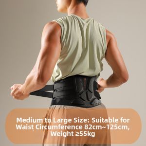 Heated Lumbar Massager for Back Muscle Strain and Herniated Disc Therapy