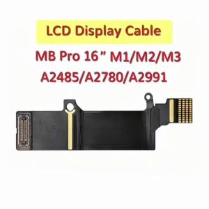 New LCD Cable for MacBook Pro 16.2" M1 M2 M3 A2485 A2780 A2991 LCD Display LED LVDS Cable 821-03901-02 2021 2023 Year