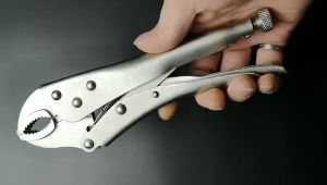 Powerful pliers multifunctional universal c-shaped round mouth manual fixed powerful clamps heavy-duty pressure pliers