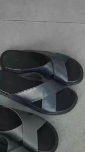 LS05 - Dép quai đan da bò LEMANS đế cao su có mùi thơm thiết kế quai da 3 lớp trẻ trung chính hãng Bảo hành 06Thang