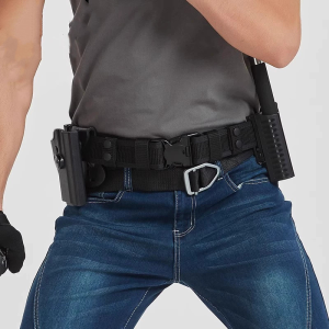 130CM Tactical Men Canvas Waistband Quick-Break Belt Army Style Combat Belts High Quality Outdoor Hunting Camouflage Waist Strap