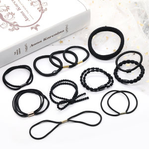 Elastic Rubber Band Rubber Band Hair Ring Hair Rope Head Rope DIY Handmade Material Adult Accessory Headdress Hair Accessories Material Package