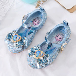รองเท้าแตะพื้นนุ่มสำหรับเด็กผู้หญิง ทรงเจ้าหญิง อุปกรณ์เสริมประดับคริสตัล รองเท้าเด็ก รองเท้าผ้าใบ รองเท้าเด็ก รองเท้าแตะ