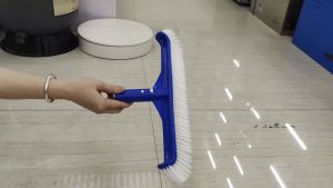 Pool Brush Head for Cleaning Pool Walls Nylon Brush Pool Cleaning Kit with Curved Ends