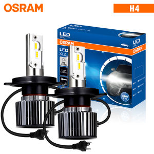 Osram | OSRAM LED H4 H7 H11 Classic 2.0 Car Headlight HB3 HB4 50W Power 12V High Low Beam 6000K Bright White Upgrade Lamp Fog Light Bulb