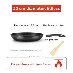 gumahus | Non-stick Stone Frying Pan Flat