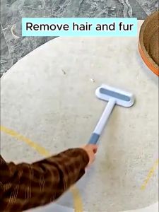 Long Handle Hair Removal Bristle Brush Portable Brush Hair Cleaning Brush Static Brush Multi Functional Pet Hair Remover Reusable