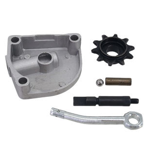 1 Set 10 Tooth Drive Sprocket 3 Holes Clutch Cover Fit 49cc 60cc 66cc 80cc Motorized Bicycle Accessories