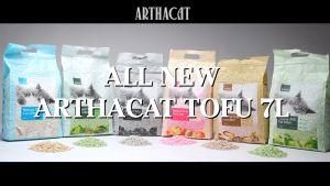 PASIR KUCING GUMPAL SOYA TOFU CLUMPING CAT LITTER- ARTHACAT