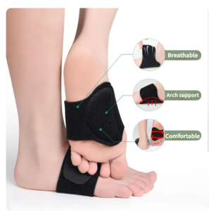 1Pair Arch Pad Support Insoles for Flat Foot Correction High Arch Cushioning Plantar Fasciitis Pain Relief Foot Care Orthopedic Insole