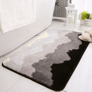 Simple Modern Absorbent Bathroom Bedroom Anti-Slip Floor Mat Home Use Entrance Door Mat Non-Slip Carpet for Bedroom And Bathroom