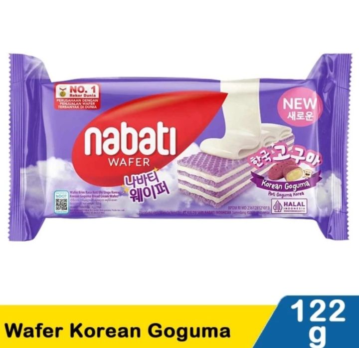 Wafer Nabati Korean Goguma kemasan 122gram | Lazada Indonesia