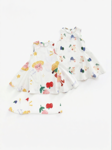 Usbettas | Cotton Sleeveless Princess Dress S