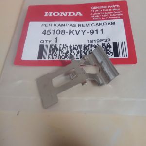per plat kampas rem cakram depan spring pad beat karburator original honda