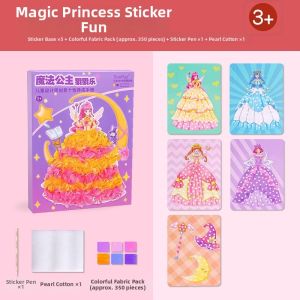 WANXUEXING | Princess DIY Sticker Book Crafting Toy