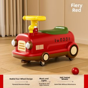YUEZHANJINGDU | Anti-Tipping Ride-on Car for Toddlers