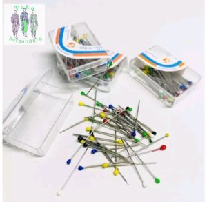 Jarum Pentul Hijab Mini Kemasan Box Mika Kecil Isi - +30 Pcs