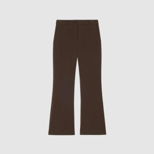 ICICLE | Winter Wool Blend Roman Cloth Flared Pants