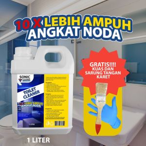 NEW SONIC TOILET CLEANER PEMBERSIH NODA MEMBANDEL DI LANTAI PALING AMPUH BISA COD!