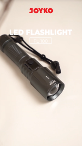 JOYKO Rechargeable LED Flashlight Senter LED Dapat Diisi Ulang FL-100