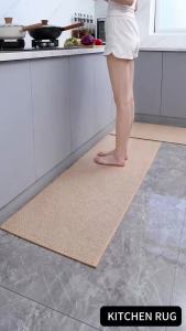 Jute Carpethome Kitchen Floor Matanti Slip and Oil Resistant Foot Matindoor Matdoor Matfoyer Mat Home Decorationroom Deco