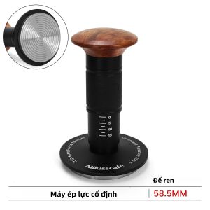 AliKisscafe Coffee Tamper 4 Lò Xo Áp Suất Không Đổi 30lb Cho Máy Pha Cà Phê Breville Espresso 51mm 53.3mm 58.5mm Thép Không Gỉ Dụng Cụ Pha Chế Cà Phê