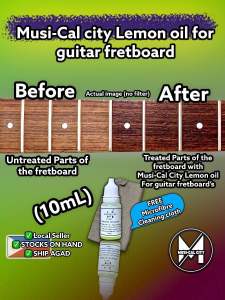 Lemon Oil for Guitar 10ml By MusiCal City